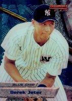 1994 Bowman's Best  #2 Derek Jeter Blue Baseball Card