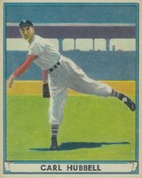 1941 Play Ball #6 Carl Hubbell Baseball Card