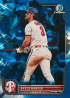 2022 Bowman Chrome Sapphire Edition #46 Bryce Harper Baseball Card