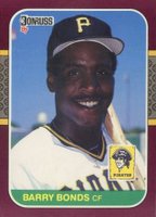 1987 Donruss Opening Day #163 Barry Bonds Baseball Card