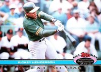 1992 Stadium Club S.E. Skydome #83 Rickey Henderson Baseball Card