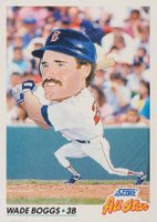 1992 Score #434 Wade Boggs Baseball Card