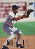 1996 Ultra #386 Derek Jeter Baseball Card