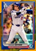 2024 Bowman Chrome #85 Shohei Ohtani Gold Refractor Baseball Card