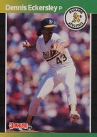 1989 Donruss #67 Dennis Eckersley Baseball Card