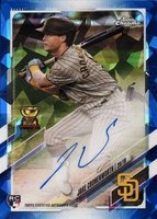 2021 Topps Chrome Sapphire Rookie Autographs #RAJC Jake Cronenworth Baseball Card