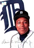1993 Studio #76 Lou Whitaker Baseball Card