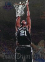 1997 Stadium Club  #201 Tim Duncan Basketball Card