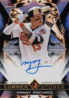 2018 Finest Finest Cornerstones Autographs #FCAMM Manny Machado Baseball Card