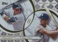 2024 Topps Dynamic Duals #45 Aaron Judge/Roger Maris Baseball Card