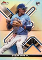 2022 Topps Finest #62 Bobby Witt Jr. Refractor Baseball Card
