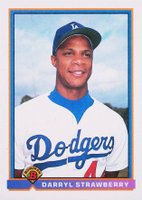 1991 Bowman #609 Darryl Strawberry Baseball Card