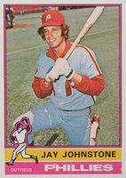 1976 Topps #114 Jay Johnstone Baseball Card