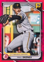 2024 Bowman Paper Prospects #BP125 Paul Skenes Red Baseball Card