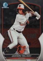 2023 Bowman Draft #BDC118 Jackson Holliday Chrome Baseball Card