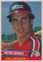 1984 Donruss #27 Joel Skinner Baseball Card