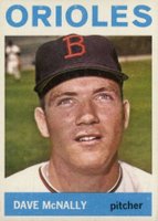 1964 Topps #161 Dave McNally Baseball Card