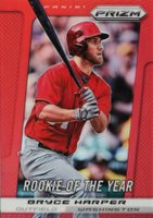 2013 Panini Prizm #302 Bryce Harper Red Prizm Baseball Card