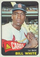 1965 Topps #190 Bill White Baseball Card