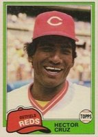 1981 Topps #52 Hector Cruz Baseball Card