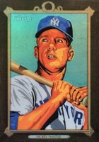 2007 Topps Turkey Red Chrome #117 Mickey Mantle Black Refractor Baseball Card