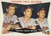 1960 Topps #399 Young Hill Stars Baseball Card