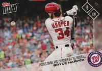 2017 Topps Now  #230 Bryce Harper Baseball Card