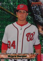 2011 Bowman's Best Prospects #BBP51 Bryce Harper X-Fractor Baseball Card