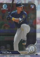 2019 Bowman Chrome #42 Keston Hiura Baseball Card