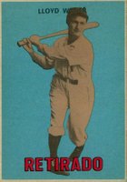 1967 Venezuela Topps #167 Lloyd Waner Baseball Card