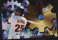 1996 Ultra Hitting Machines  #2 Barry Bonds Baseball Card