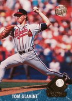 1992 Ultra Award Winners #7 Tom Glavine Baseball Card