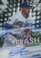 2020 Topps Chrome Freshman Flash #FFAGL Gavin Lux Autograph Baseball Card
