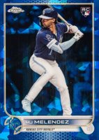 2022 Topps Chrome Update Sapphire Edition #223 MJ Melendez Baseball Card