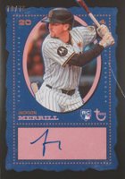 2024 Topps Brooklyn Collection Autographs #ACJM Jackson Merrill Black Baseball Card