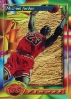 1993 Finest #1 Michael Jordan Refractor Basketball Card