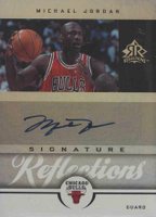 2005 Upper Deck Reflections Signature Reflections #SR-MJ Michael Jordan Basketball Card