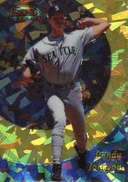 1998 Bowman's Best #70 Randy Johnson Atomic Refractor Baseball Card