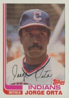 1982 Topps #26 Jorge Orta Baseball Card