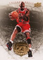 2009 Upper Deck Jordan Legacy Gold #66 Michael Jordan Basketball Card