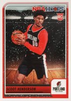 2023 Panini NBA Hoops #232 Scoot Henderson Winter Basketball Card