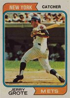 1974 Topps #311 Jerry Grote Baseball Card