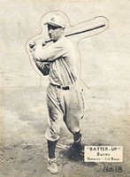 1934 Batter Up #18 Jack Burns Baseball Card