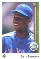 1989 Upper Deck #260 Darryl Strawberry Baseball Card