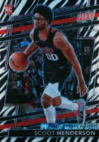 2024 Panini National Sports Collectors Convention VIP Gold Rookies #RC2 Scoot Henderson Zebra Basketball Card