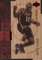 1998 Upper Deck Hardcourt Jordan Holding Court #J14 Michael Jordan/Tim Hardaway Red Basketball Card
