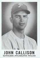1960 Leaf #118 Johnny Callison Baseball Card