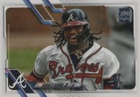 2021 Topps #263 Ronald Acuna Jr. Super SP Baseball Card