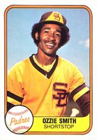 1981 Fleer #488 Ozzie Smith Baseball Card