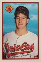 1989 Bowman Tiffany #15 Steve Finley Baseball Card